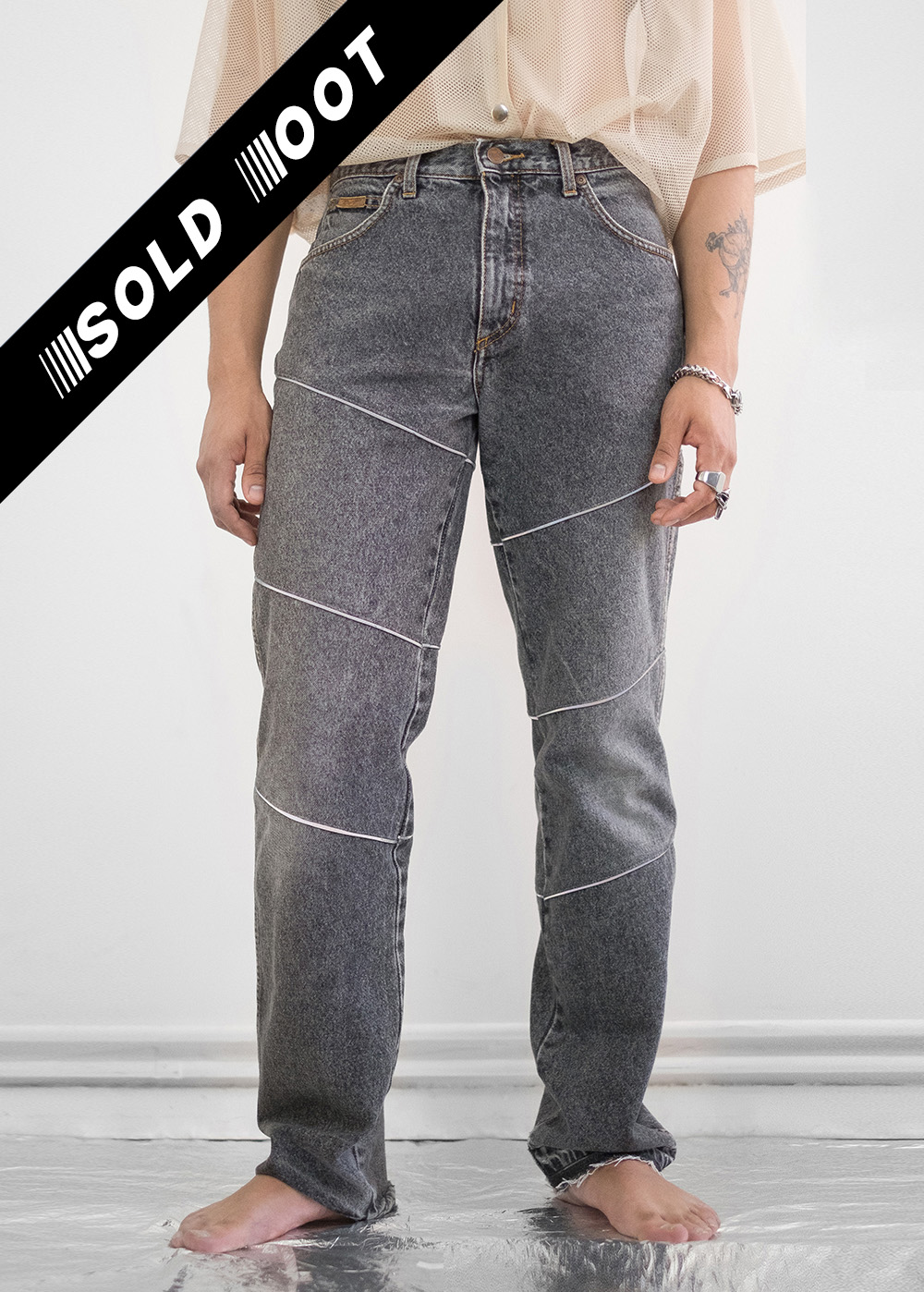 Reworked Reflective Jeans 265