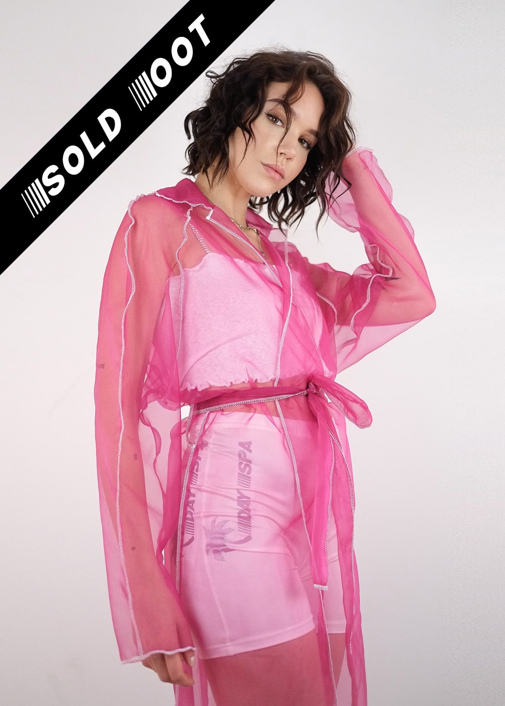 Transparent Rosa Coat 245