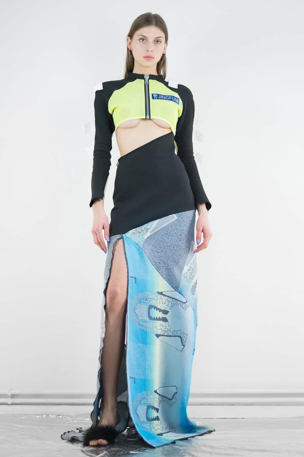 Jingfu Upcycled Adidas Gown 10