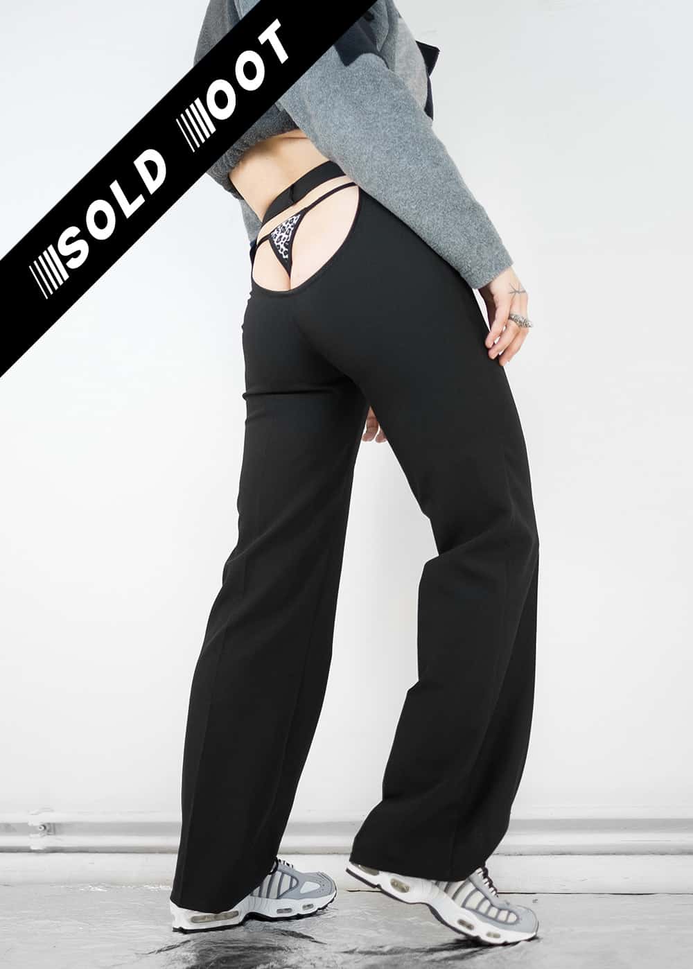 Black Butt Pants 123