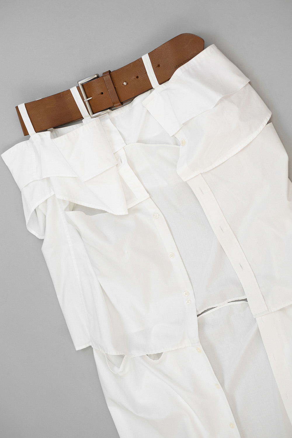 Belted Shirt Skirt 2