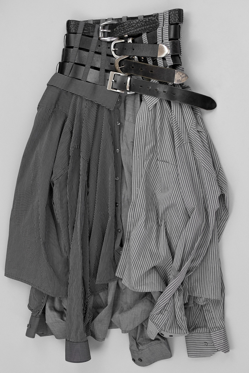 3-Shirt 4-Belted Skirt 1
